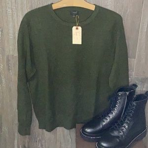 J. Crew Cotton Cashmere Sweater